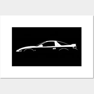 Mitsubishi GTO Silhouette Posters and Art